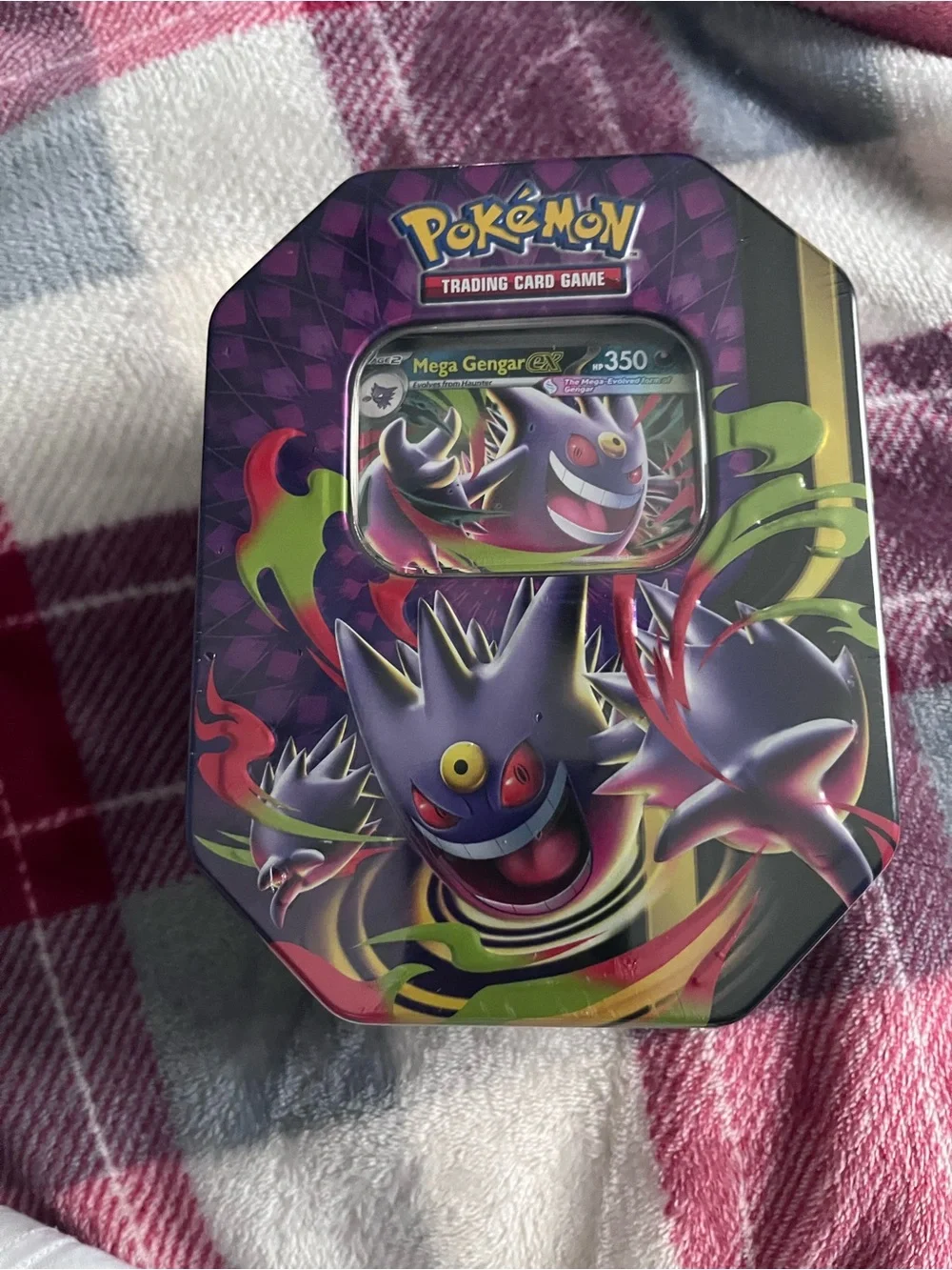 Pokemon Gengar Tin - Purple, Green, Black